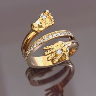 Женские золотые кольца
