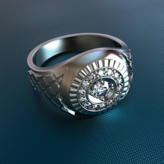 Мужские серебряные кольца